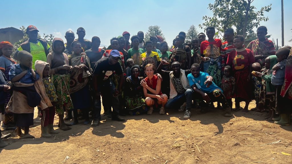 Victoria Martino in Rwanda