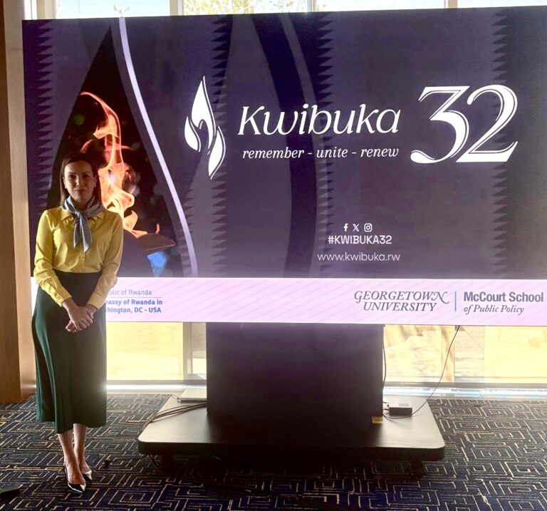 Nation Voice Foundation Joins Kwibuka 32 Commemoration in Washington, D.C.